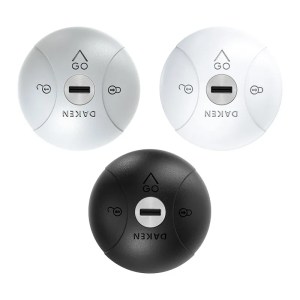 Lot de 2 serrures de porte antivol SATURN GO DAKEN