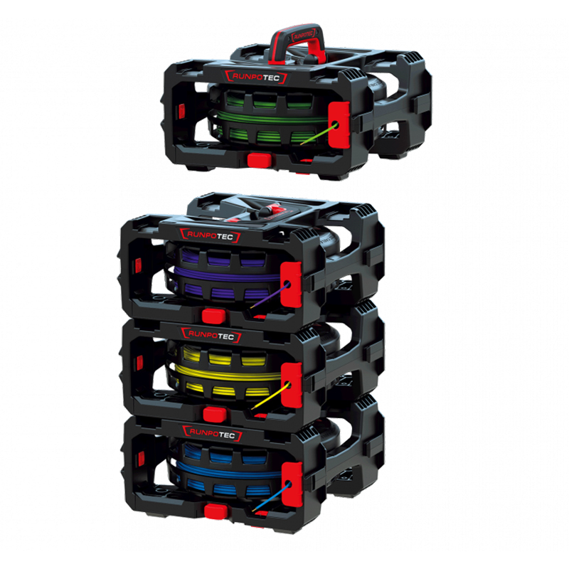 Box de 4 dérouleurs de câbles/fils CB260 RUNPOTEC