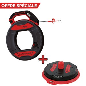 Pack RUNPO 5 avec compteur + dérouleur de câble XB300 RUNPOTEC